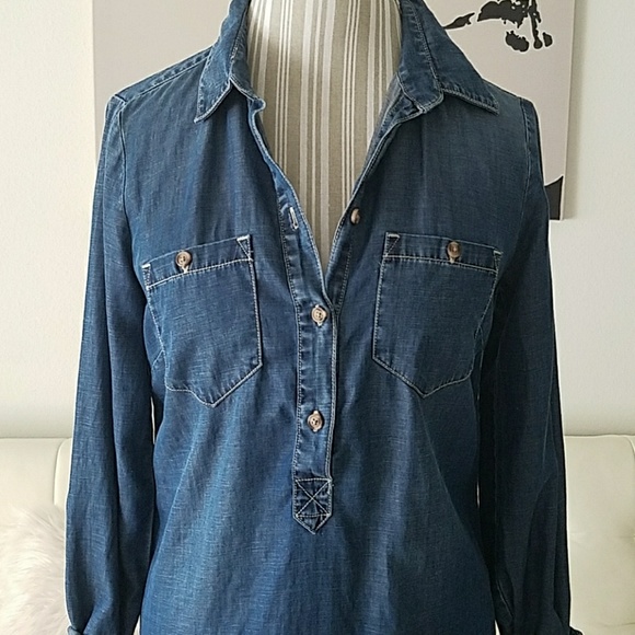 Lucky Brand shirt dress - Picture 2 of 6